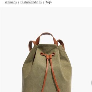 Madewell | The Canvas Somerset Backpack